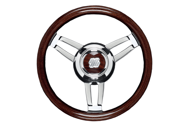 Steering Wheels volante barca legno, wood boat steering wheel