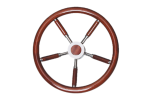 V63 mahogany steering wheel