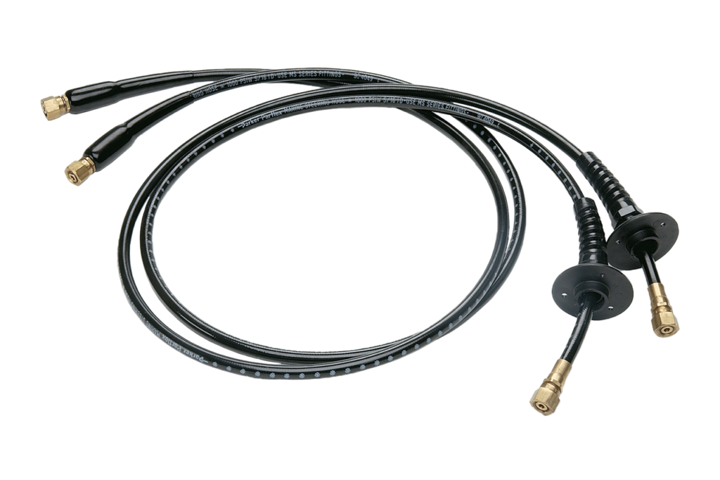KIT OB/M hose kit with pre assembled fittings at one end single station