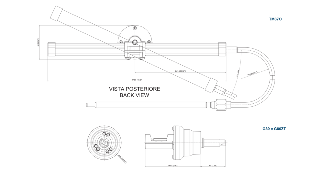 Rack and pinion tilt steering systems Ultraflex
